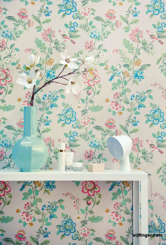 Tapete mit Vögeln und Blumen 375065, Pip Studio 4, Eijffinger