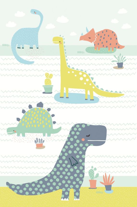 Fototapete Dinosaurier 364109, 186 x 280 cm, Wallpower Junior, Eijffinger