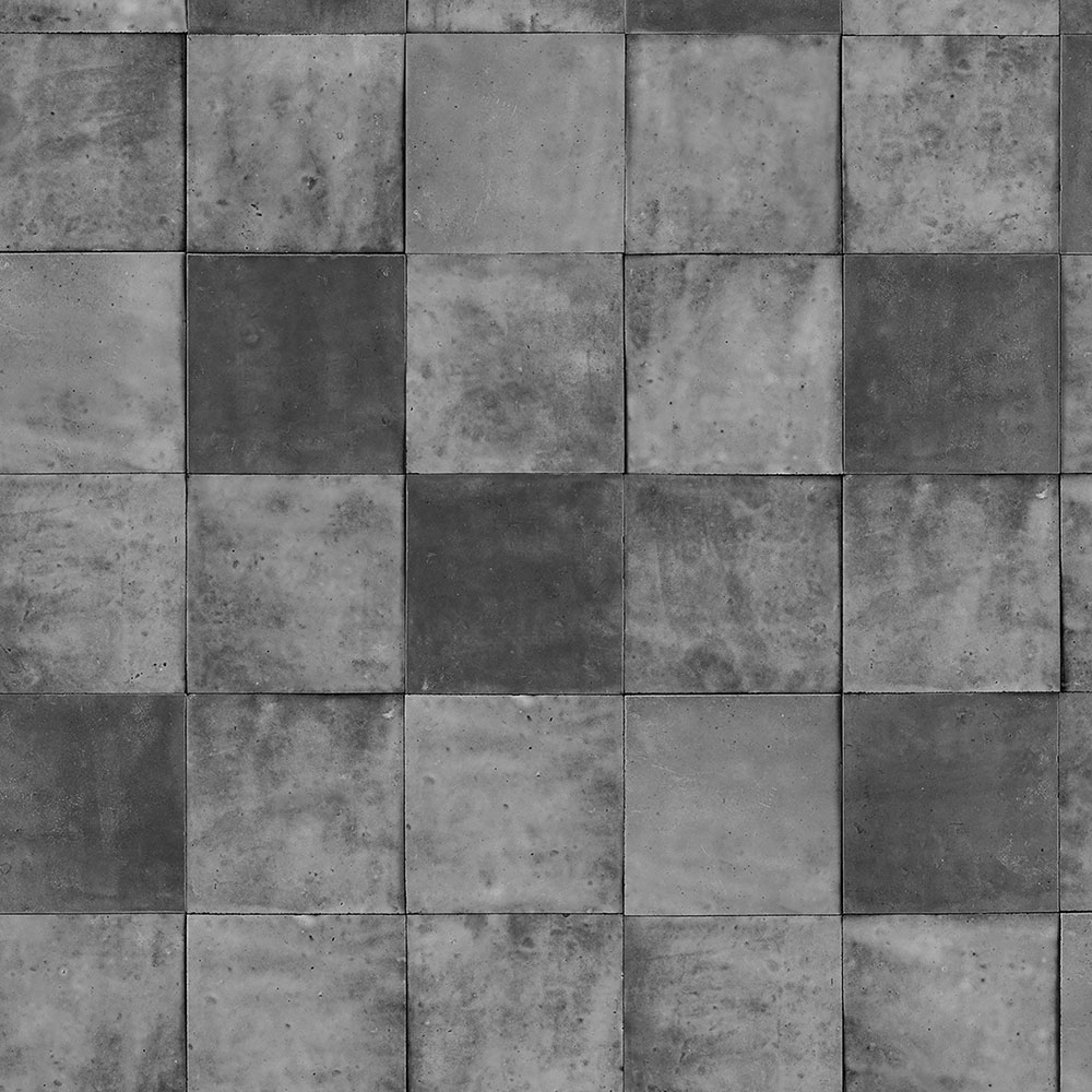 Graue geometrische abwaschbare Tapete  45726 Zellige, Marburg