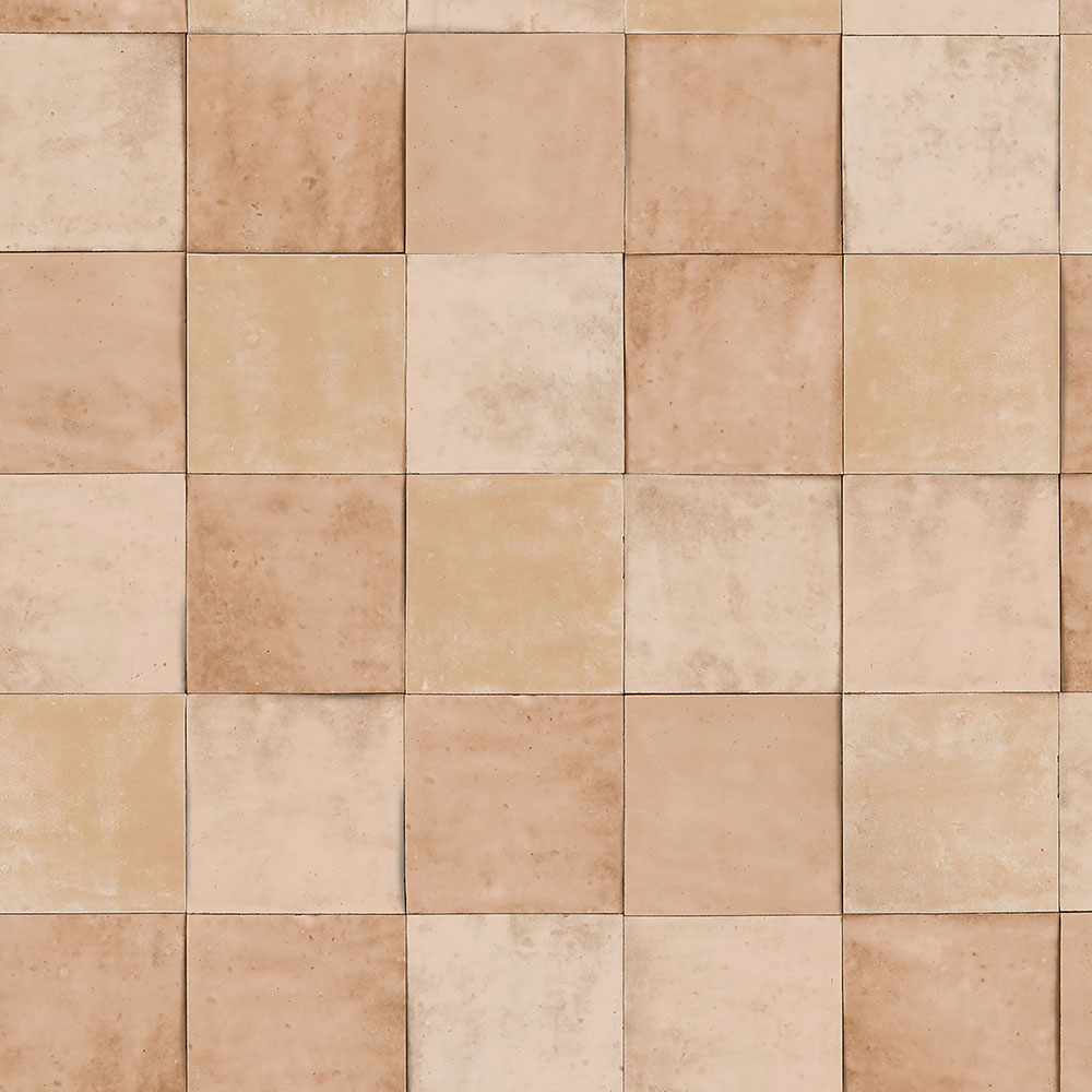 Beige-braune geometrische abwaschbare Tapete 45705 Zellige, Marburg