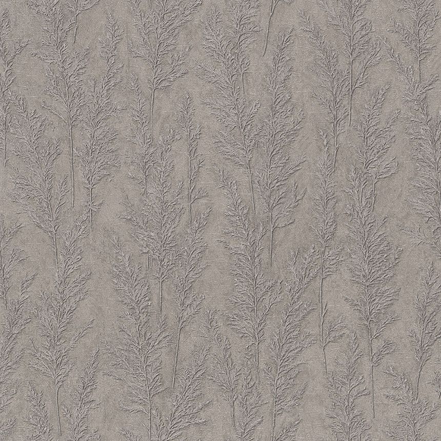 Metallic braun-beige Tapete, Grashalme 33210, Natural Opulence, Marburg