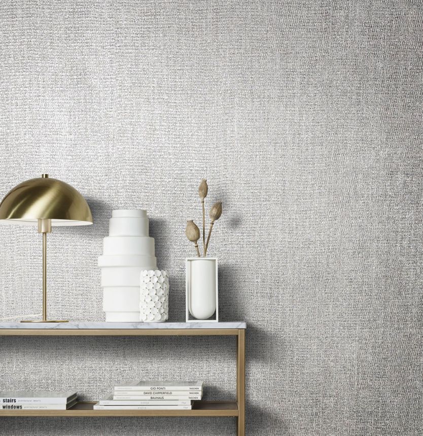 Luxus-Metallic-Tapete, Gewebe-Imitat 33219, Natural Opulence, Marburg