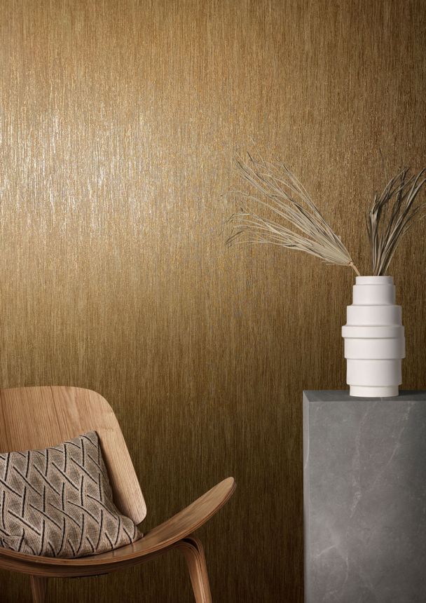 Luxus, braun-bronzene Tapete 33242, Natural Opulence, Marburg