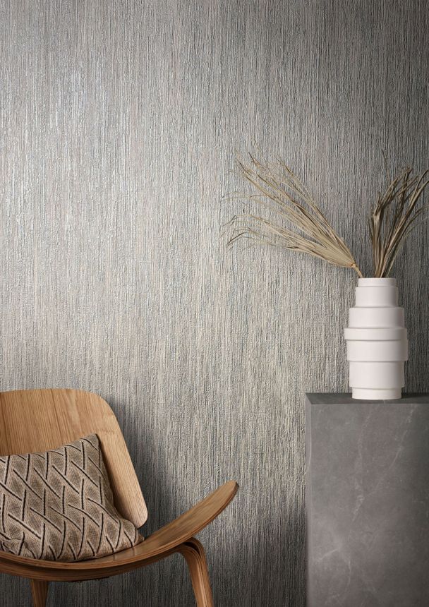 Beige-silberne Luxustapete 33244, Natural Opulence, Marburg