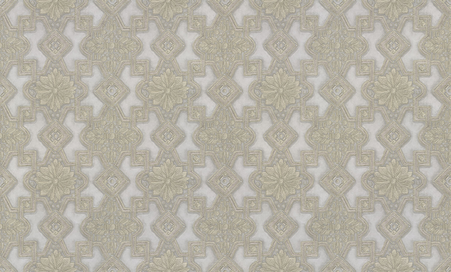 Luxuriöse grau-goldene Vliestapete mit Ornamenten, 86015, Valentin Yudashkin 5, Emiliana Parati