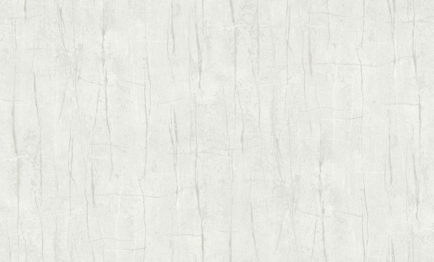 Luxuriöse weiß-silberne Vliestapete, Imitation von gerissenem Putz, 86047, Valentin Yudashkin 5, Emiliana Parati