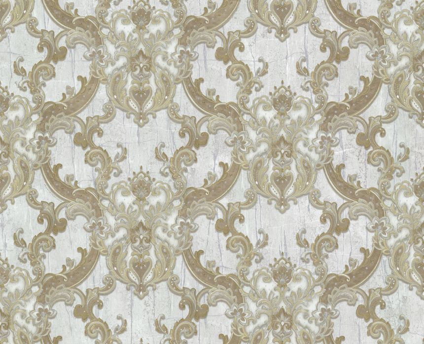 Luxuriöse silber-goldene Vlies-Barocktapete, 86062, Valentin Yudashkin 5, Emiliana Parati