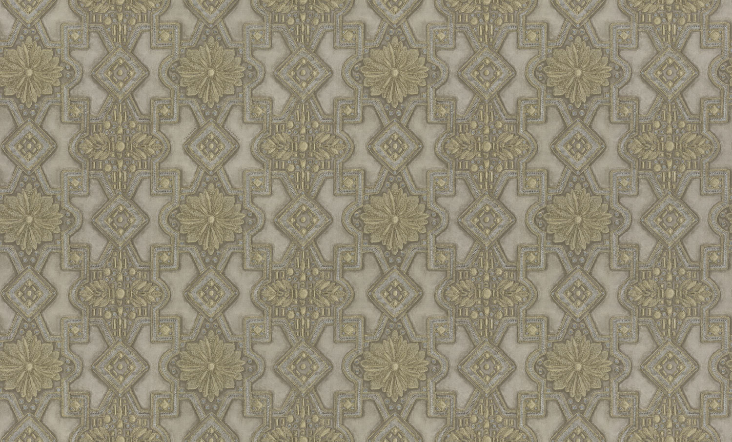 Luxuriöse braun-goldene Vliestapete mit Ornamenten, 86014, Valentin Yudashkin 5, Emiliana Parati