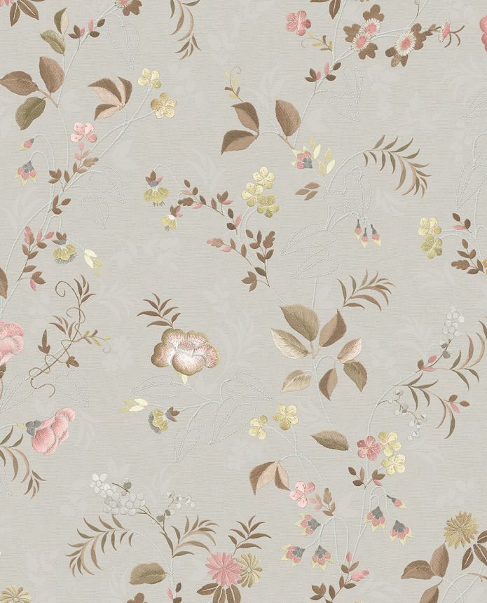 Beige Blumentapete,  333130  Pip Studio 6,  Eijffinger
