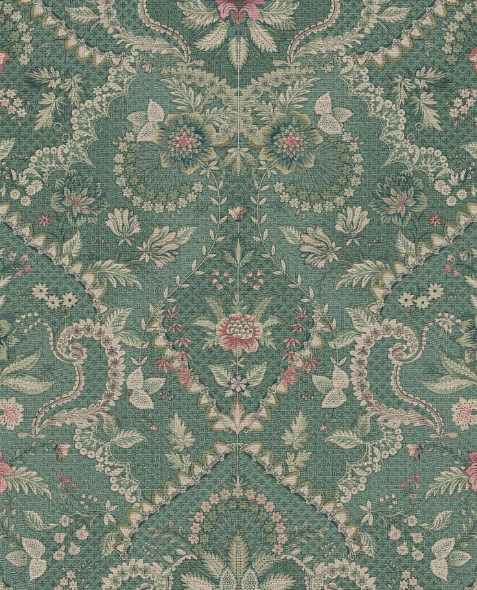 Grüne Barocktapete, 333152  Pip Studio 6, Eijffinger