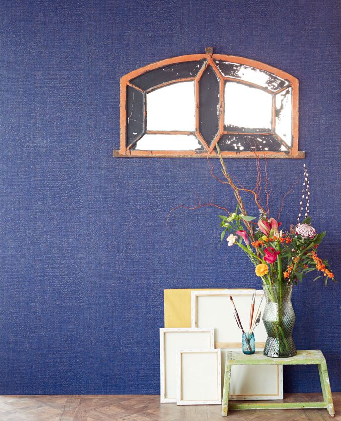 Blau-goldene Vliestapete, 333265, Unify, Eijffinger