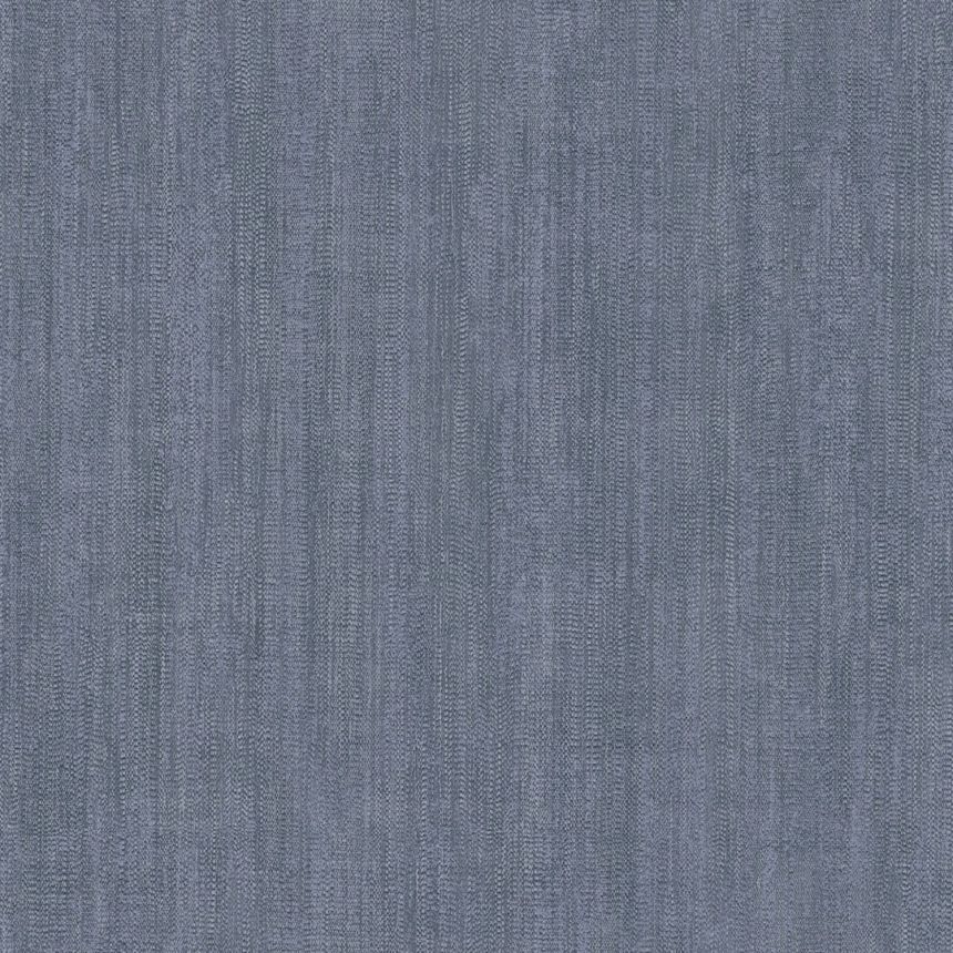Blaue Vliestapete, Stoffimitat,  AL26210, Allure, Shades of Colour, Decoprint