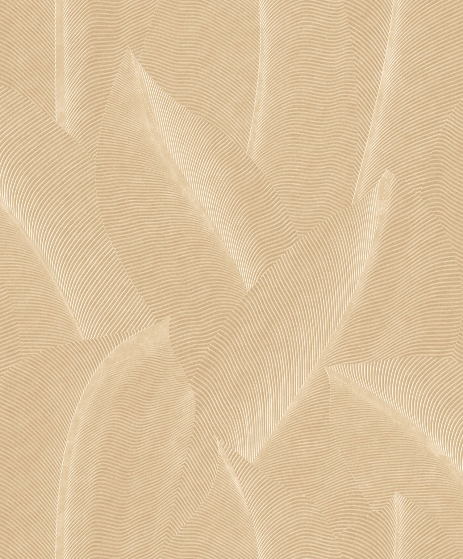 Beige Tapete mit Blättern, AL26220, Allure, Decoprint