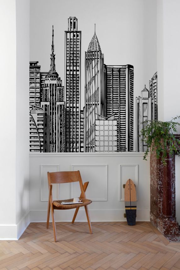 Grafische Fototapete, Stadt, ML4001, Mural Young Edition, Grandeco