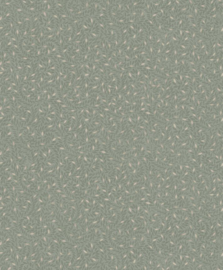 Grüne Tapete mit Zweigen, M67484D, Botanique, Ugepa