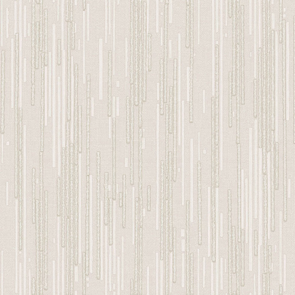 Luxuriöse hellbeige gestreifte Tapete, 47765, Eterna, Parato