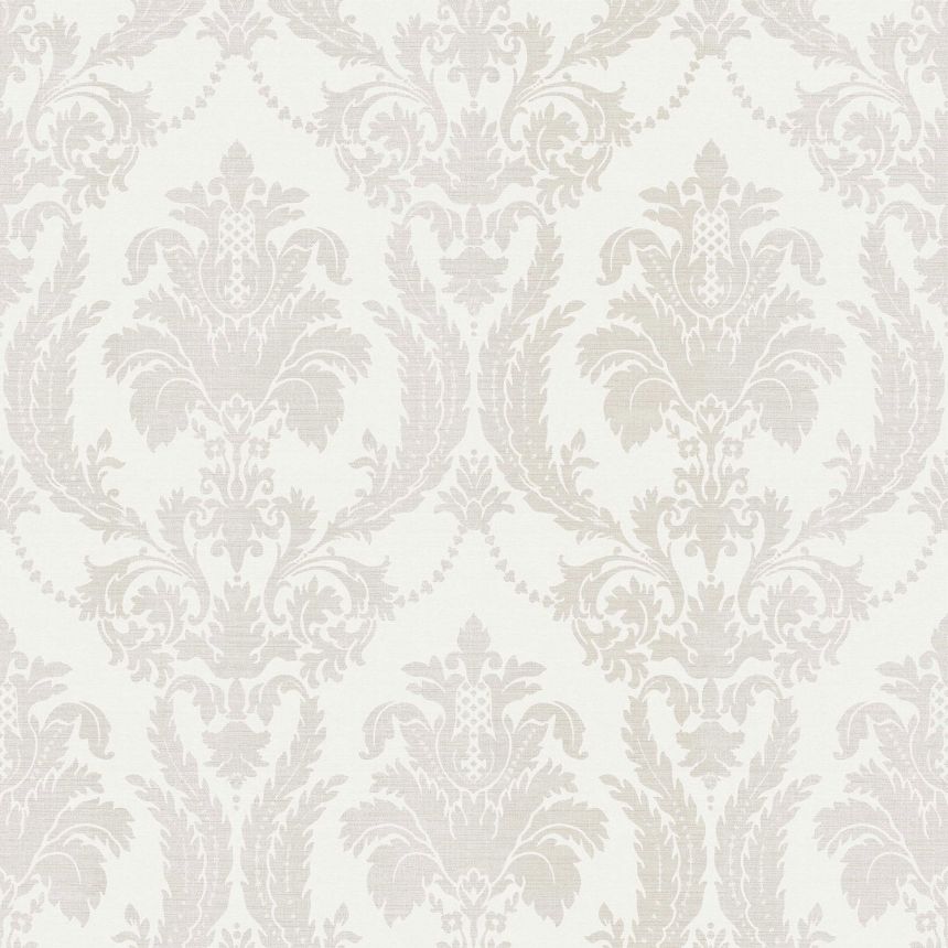 Cremefarbene Barocktapete, 28801, Thema, Cristiana Masi by Parato
