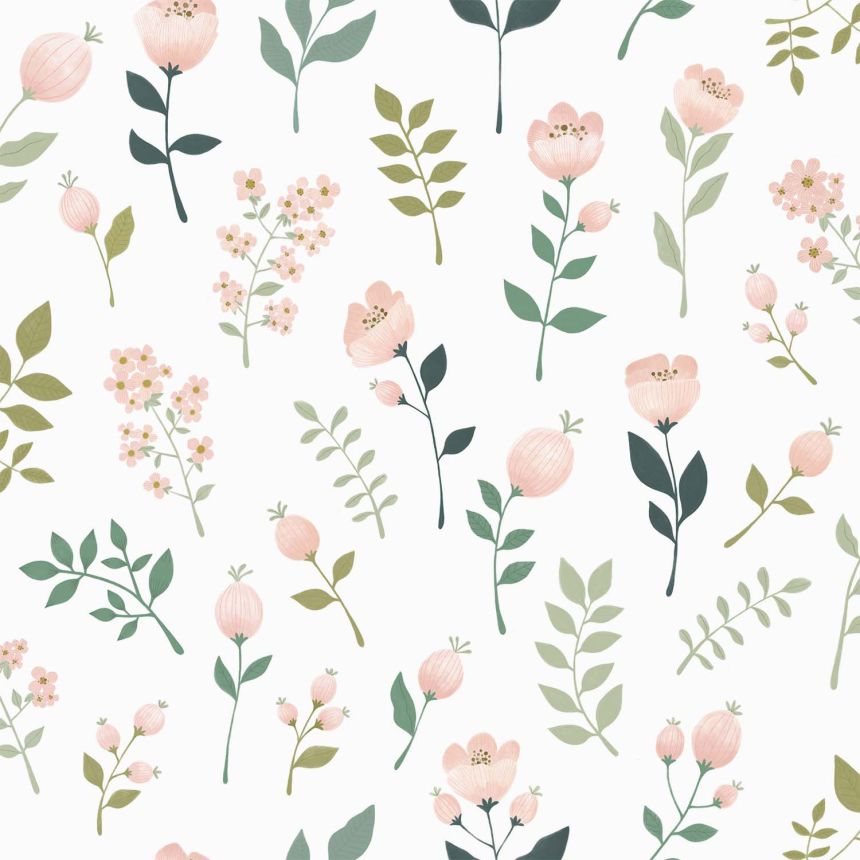 Florale Vliestapete, 139339, To the Moon and Back, Esta Home