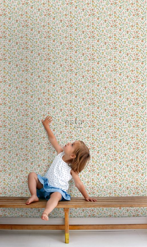 Blumentapete für Kinder, 139467, To the Moon and Back, Esta Home