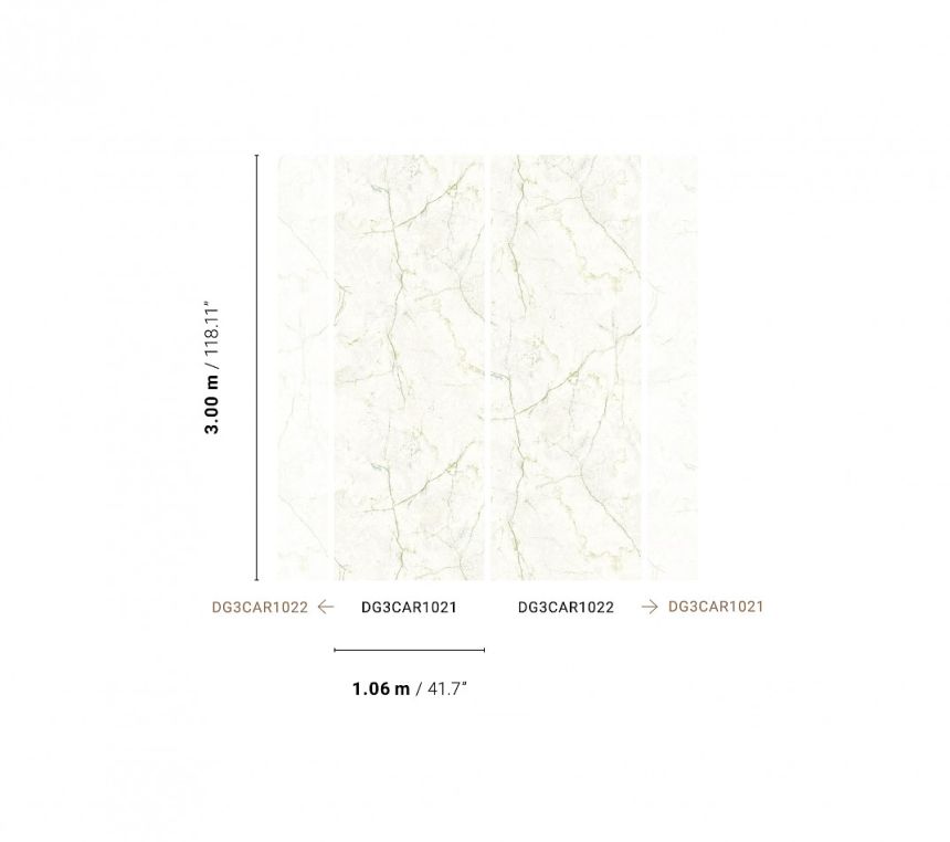 Fototapete, grüner Marmor, DG3CAR1022, Wall Designs III, Khroma by Masureel
