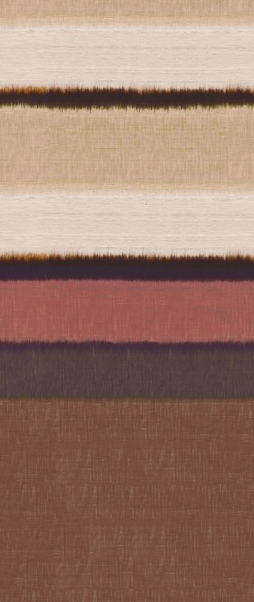 Braun-beige gestreifte Fototapete, DG3STR102, Wall Designs III, Khroma by Masureel