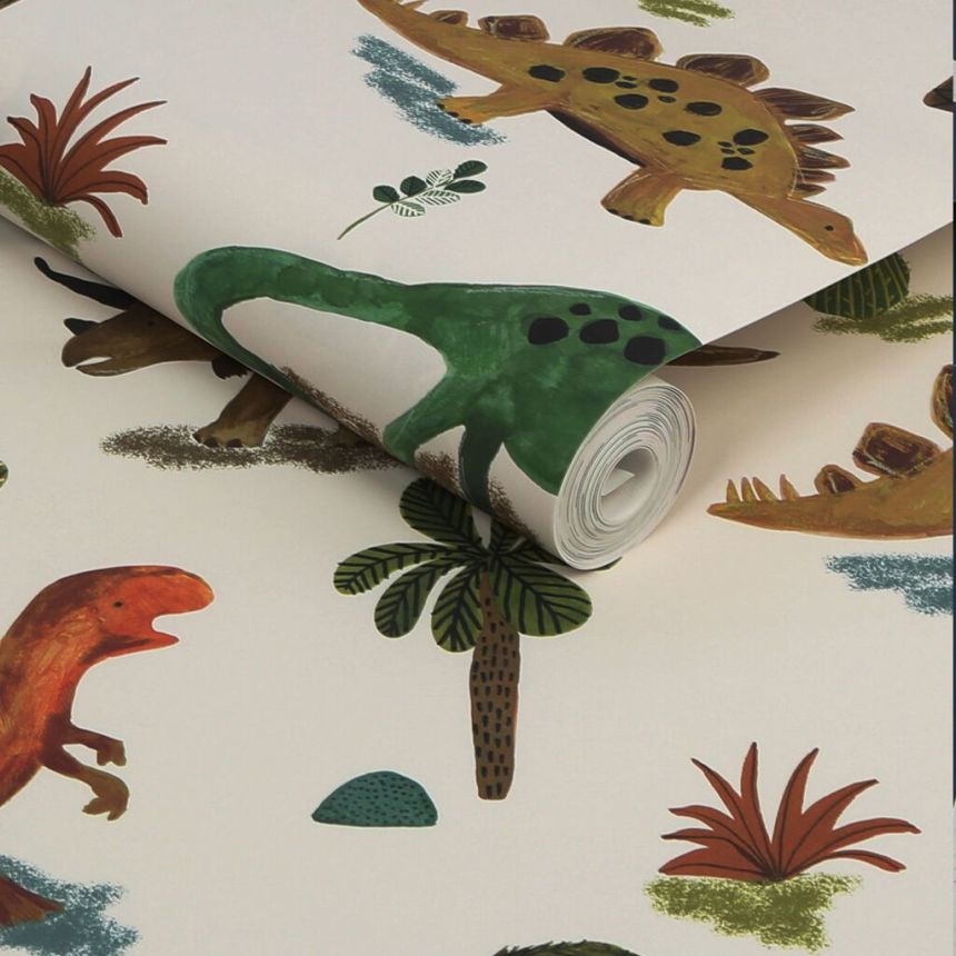 Kindertapete mit Dinosauriern, 118331, Next