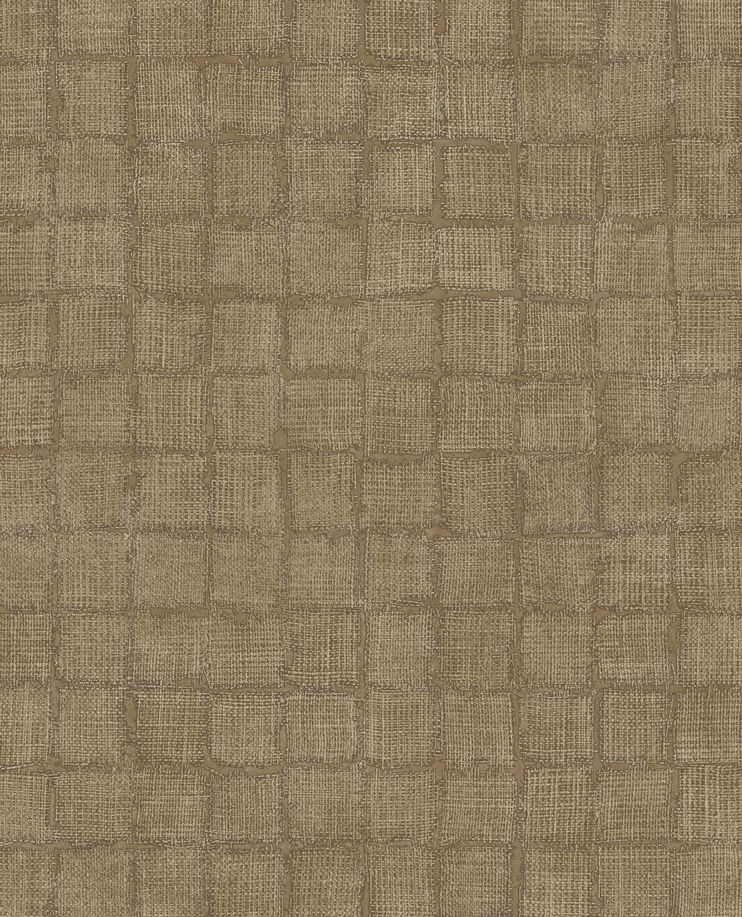 Braune Tapete, Stoffimitat, 333453, Emerald, Eijffinger