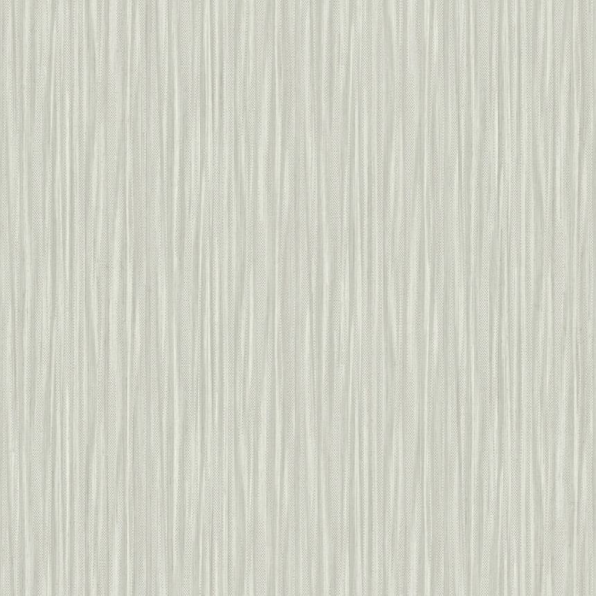 Grau-silberne Luxustapete, Stoffimitat, Z18908, Trussardi 7, Zambaiti Parati