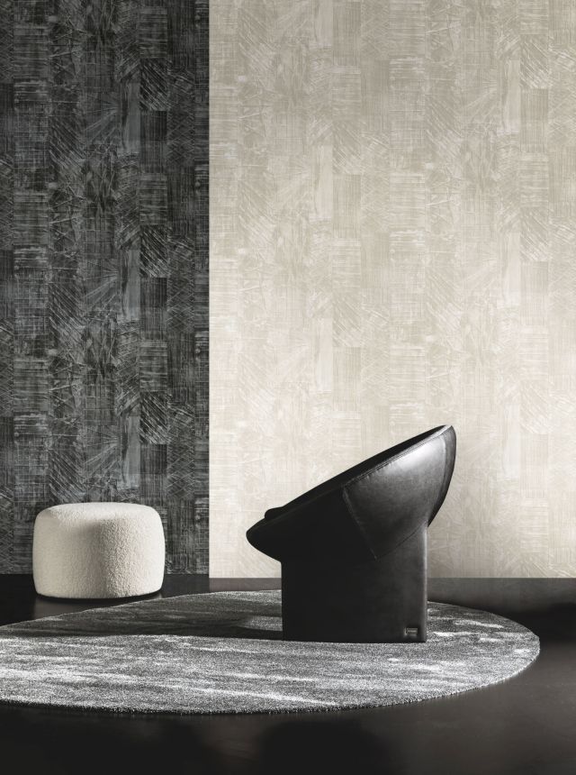 Schwarze Luxustapete, Z18938, Trussardi 7, Zambaiti Parati