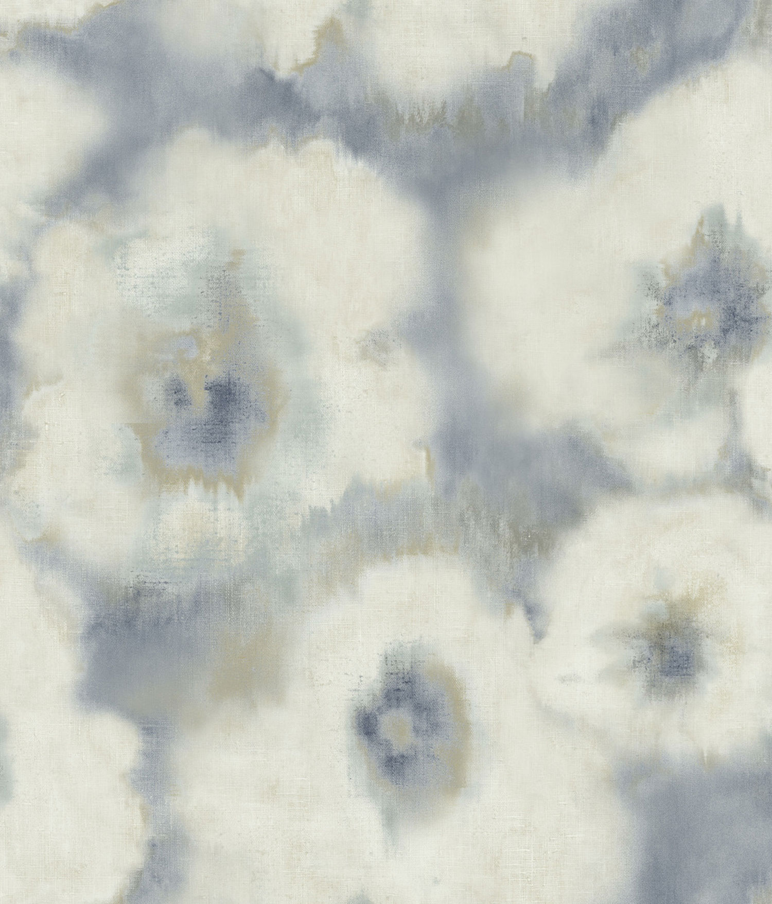 Blaubeige florale Vliestapete, EV3964, Candice Olson Casual Elegance, York