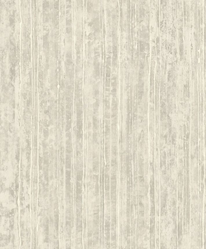 Silberbeige gestreifte Luxustapete, 57717, Aurum II, Limonta