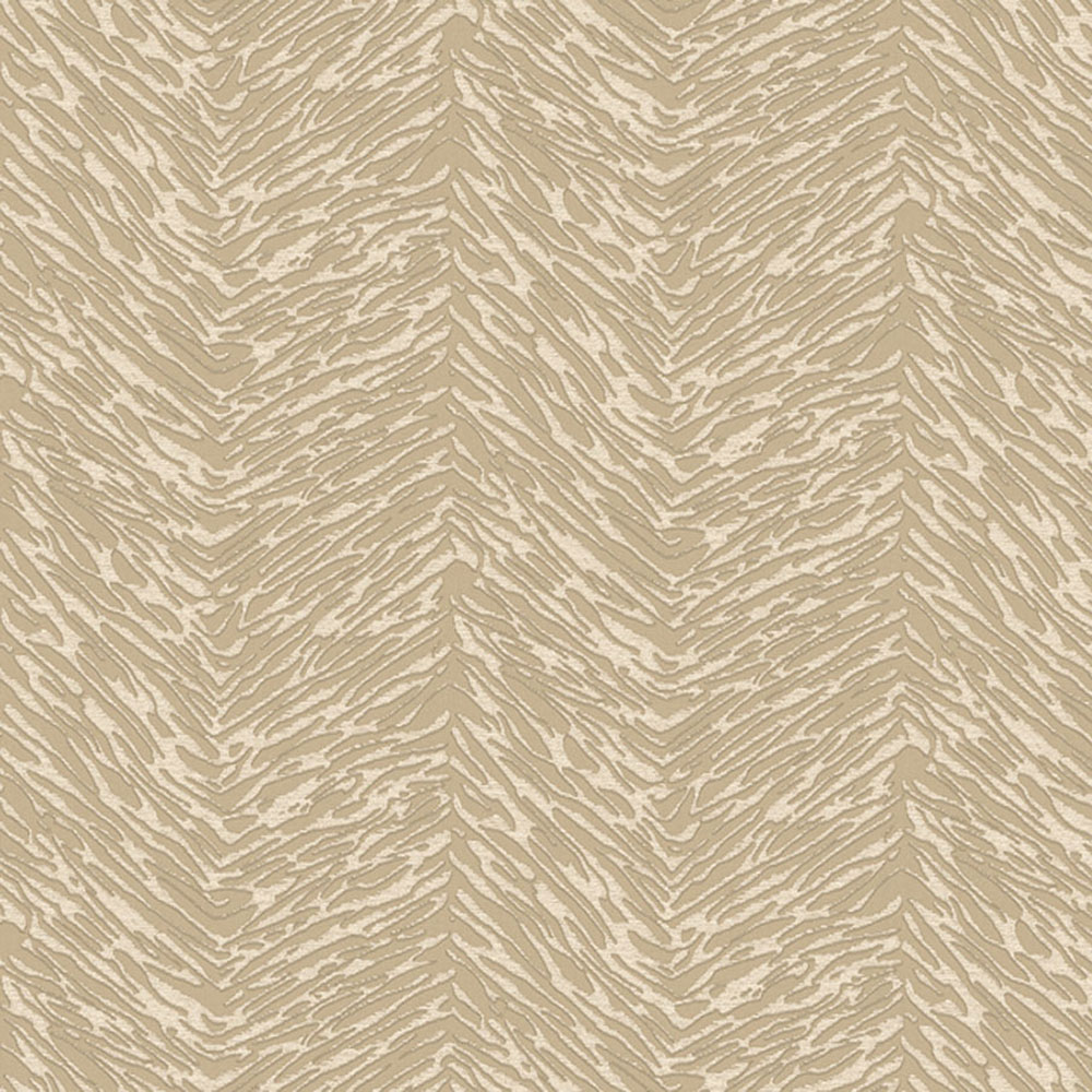 Braun-beige Vliestapete 07706, Makalle II, Limonta