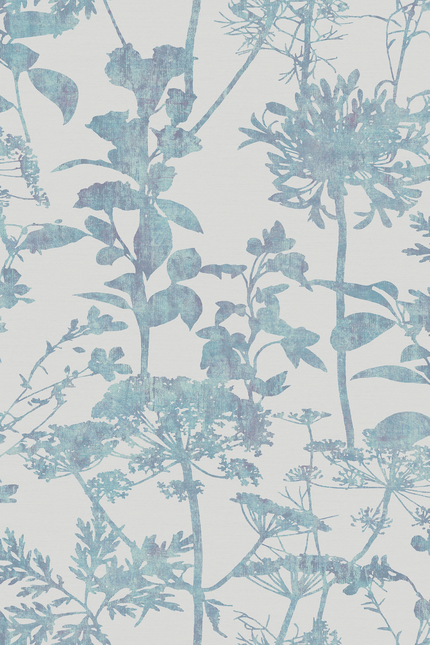 Graublaue Vliestapete, Natur, Gräser, 121432, New Eden, Graham&Brown Premium