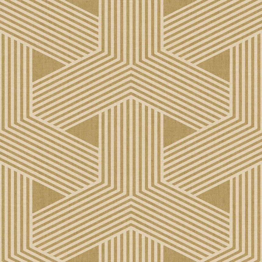 Beige Vliestapete, geometrisches Muster, 30132, Energie, Cristiana Masi by Parato