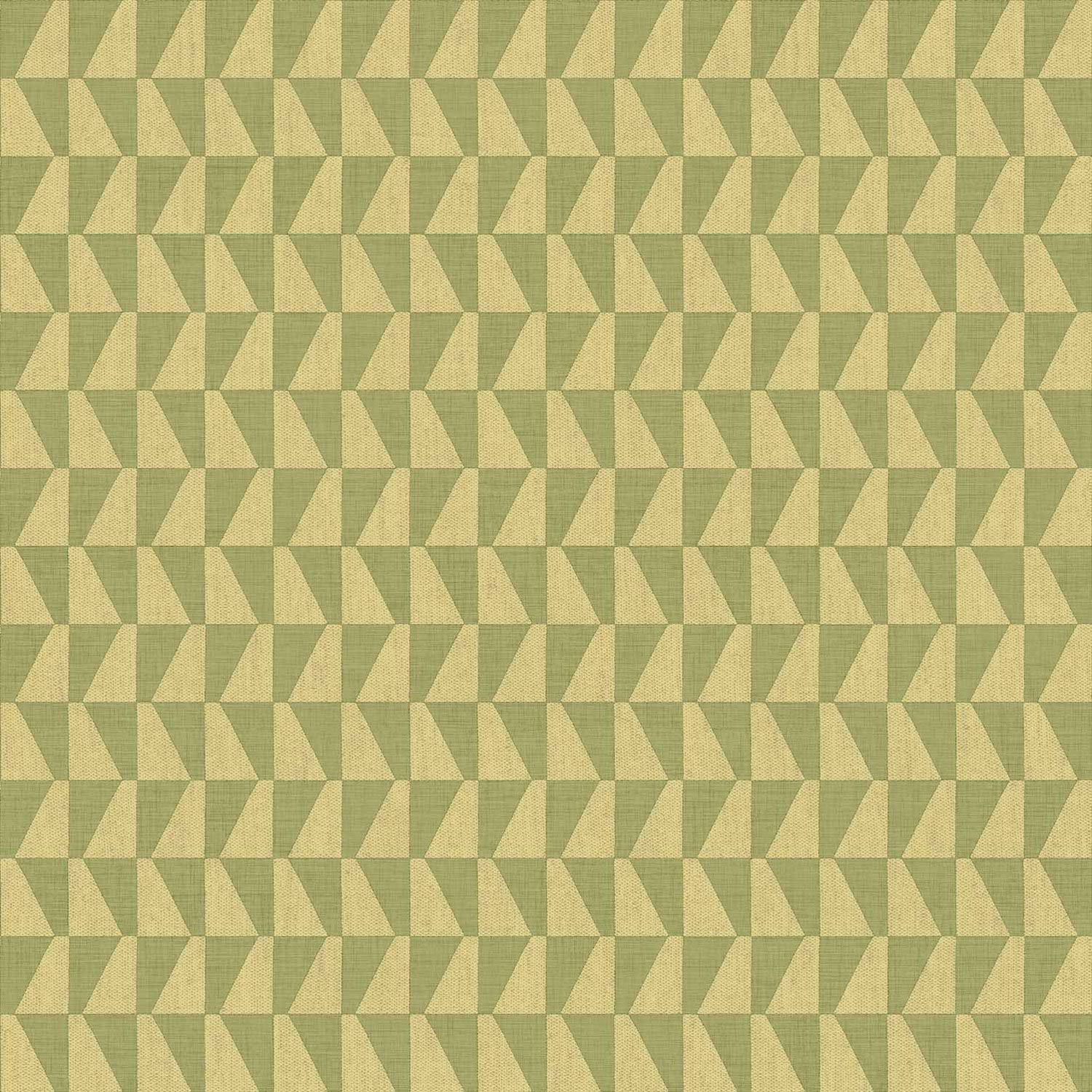 Gelbgrüne Vliestapete, geometrisches Muster, 30177, Energie, Cristiana Masi by Parato