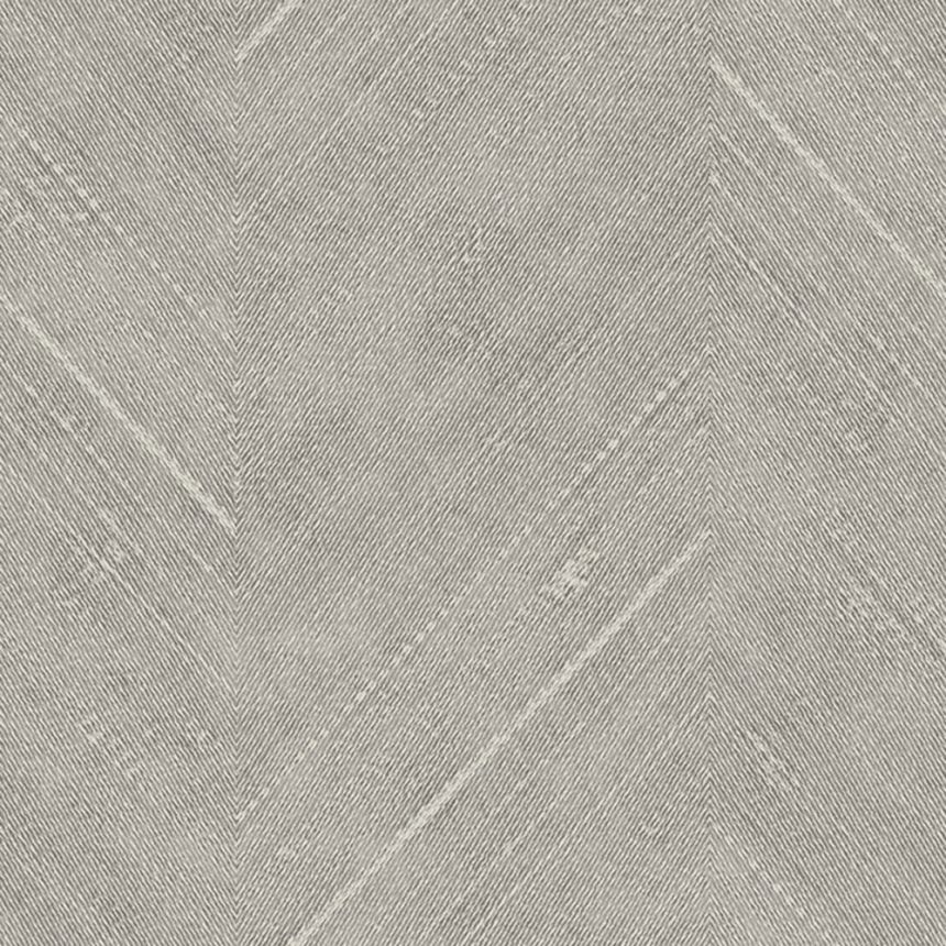 Vliestapete, grau, Stoffimitat, Streifen, NHW1018, Perla, Decoprint