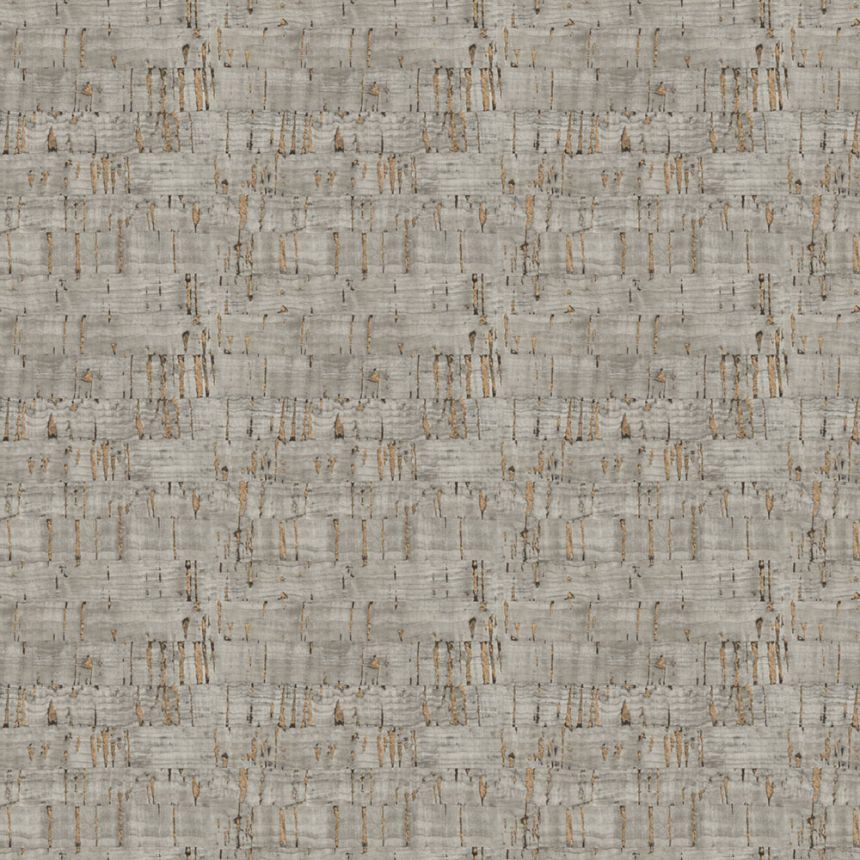 Tapete in grau-bronzener Korkoptik, NHW1028, Perla, Decoprint