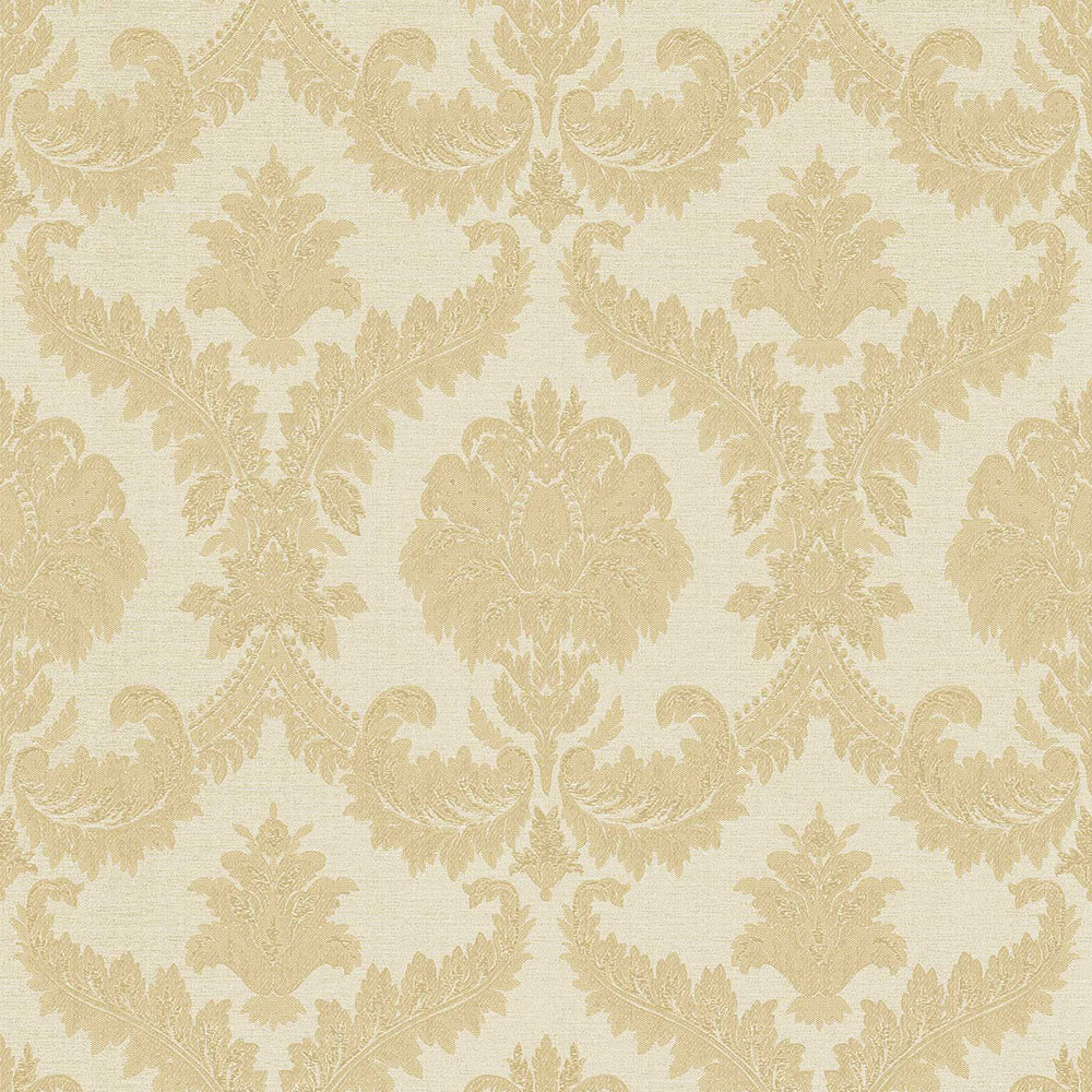 Goldbeige Barocktapete, 33332, Tradizioni, Cristiana Masi by Parato
