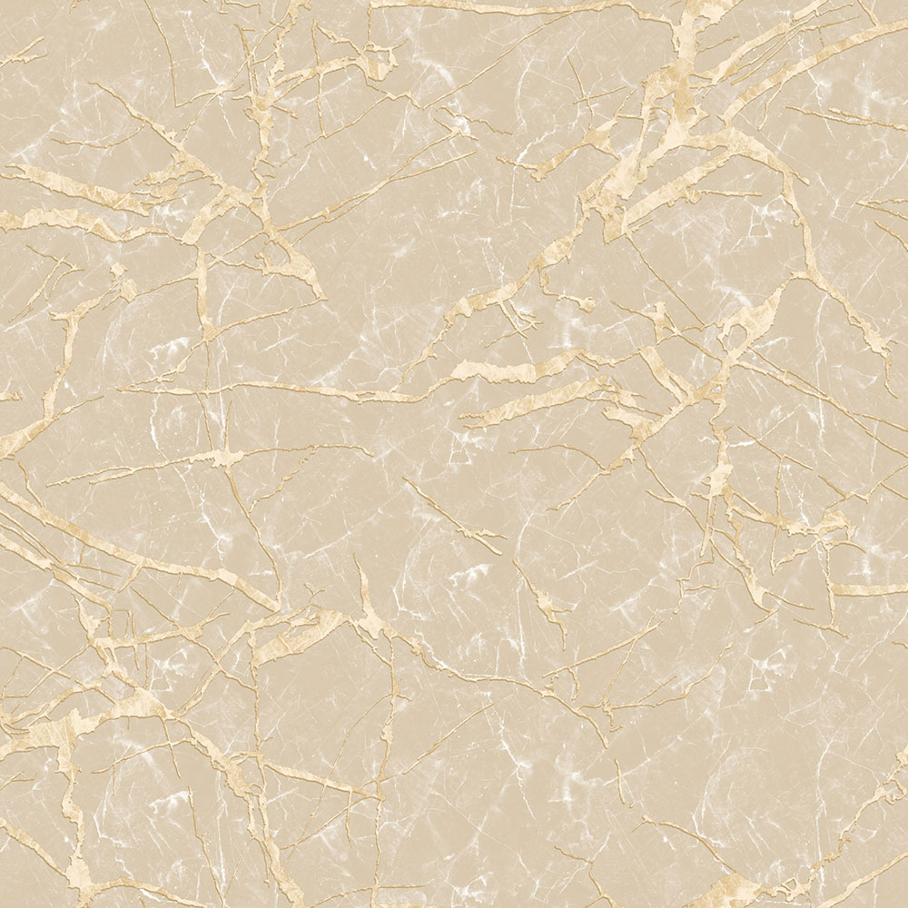Luxuriöse beige-goldene Vliestapete, Marmorimitat, Z34919, Elie Saab 2