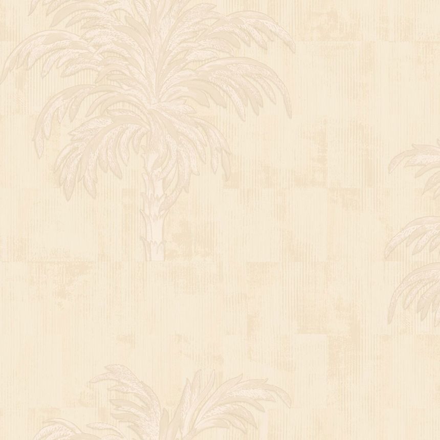 Luxuriöse beige Vliestapete mit Palmen, Z34938, Elie Saab 2