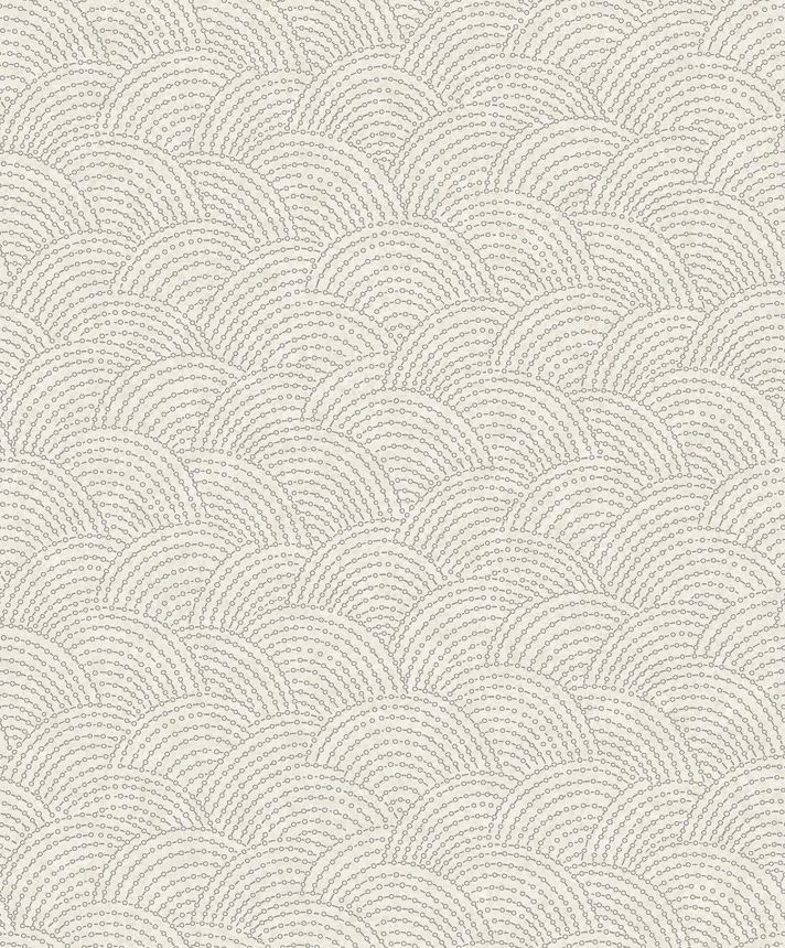 Grau-silberne geometrische Vliestapete BZ3313, Belize, Grandeco