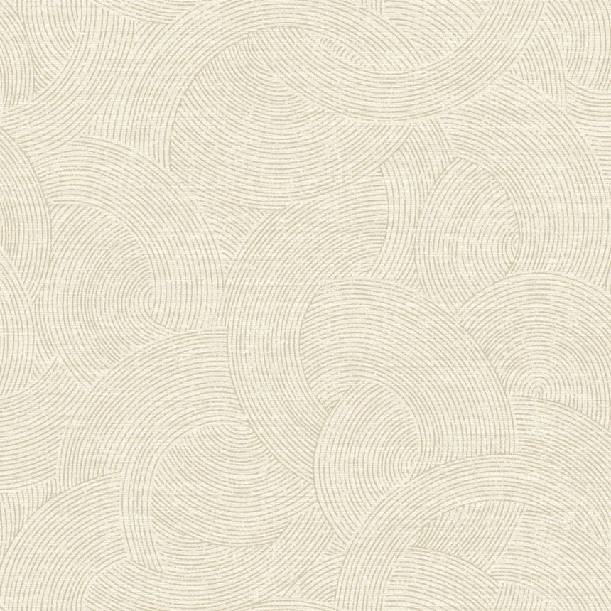 Geometrische Vliestapete, creme, PH3302, Perfect Harmony, Grandeco