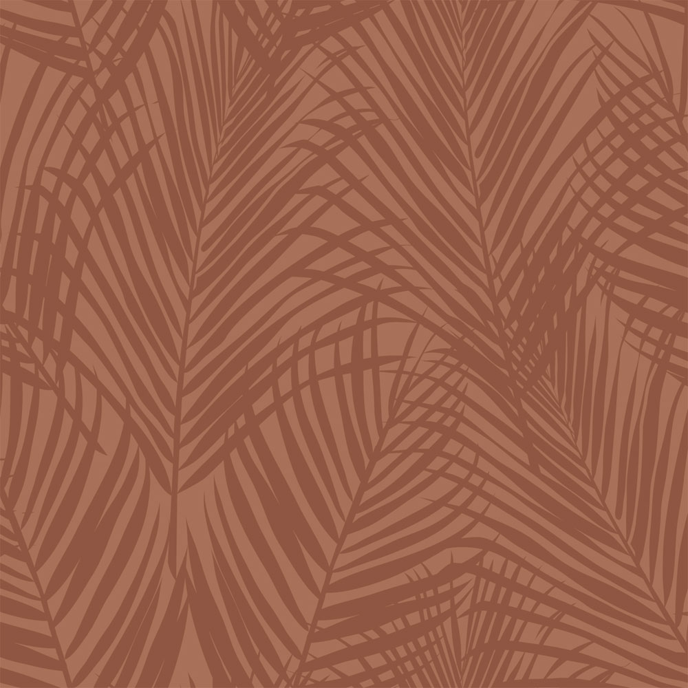 Vliestapete, Palmblätter, braun, 139370, Bloom, Esta Home
