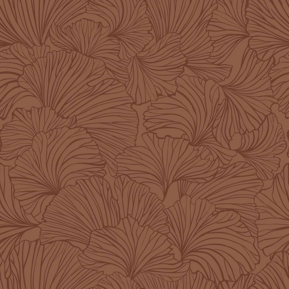 Vliestapete, Blätter, braun, 139617, Bloom, Esta Home