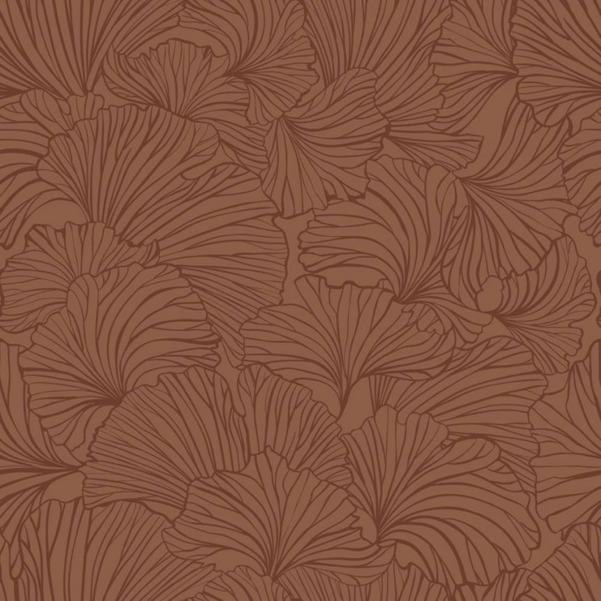Vliestapete, Blätter, braun, 139617, Bloom, Esta Home