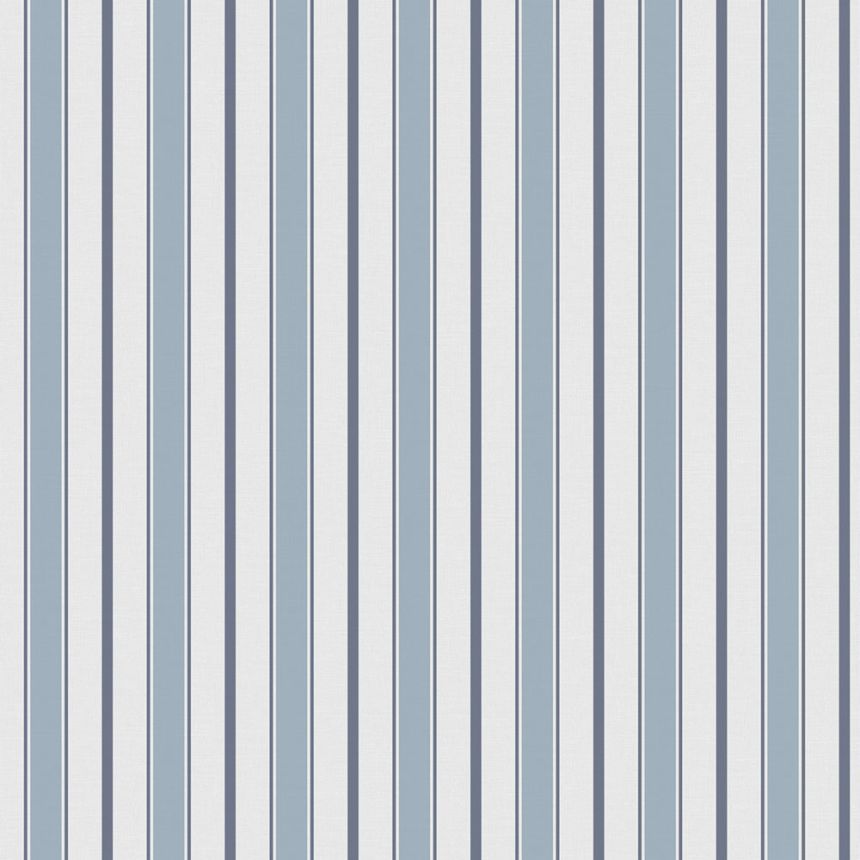 Vliestapete, blau, Streifen,  9816-2, Essential Stripes, ICH Wallcoverings