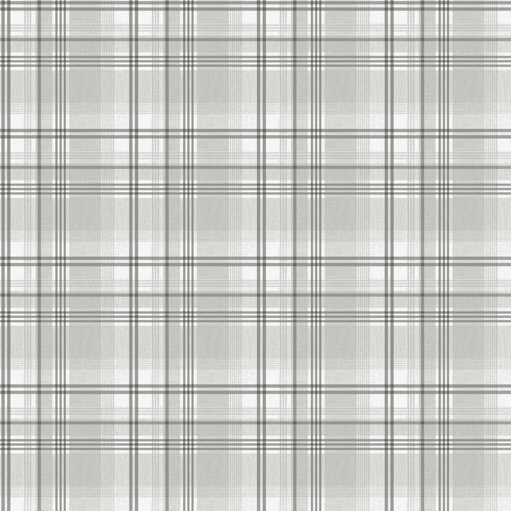 Vliestapete, grau, Würfel, kariert,  9819-4, Essential Stripes, ICH Wallcoverings