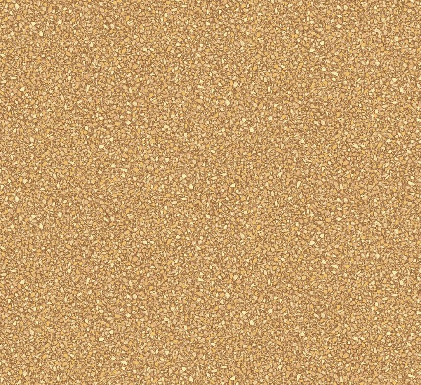 Vliestapete, gelb, Stein, Terrazzo, ROC002, Rock, Masureel