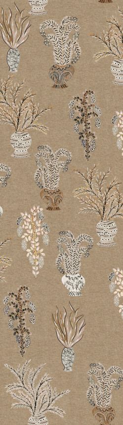 Vliestapete Wandbilder, braun-beige, Blumen, DGJOY1012-260, Joy, Masureel