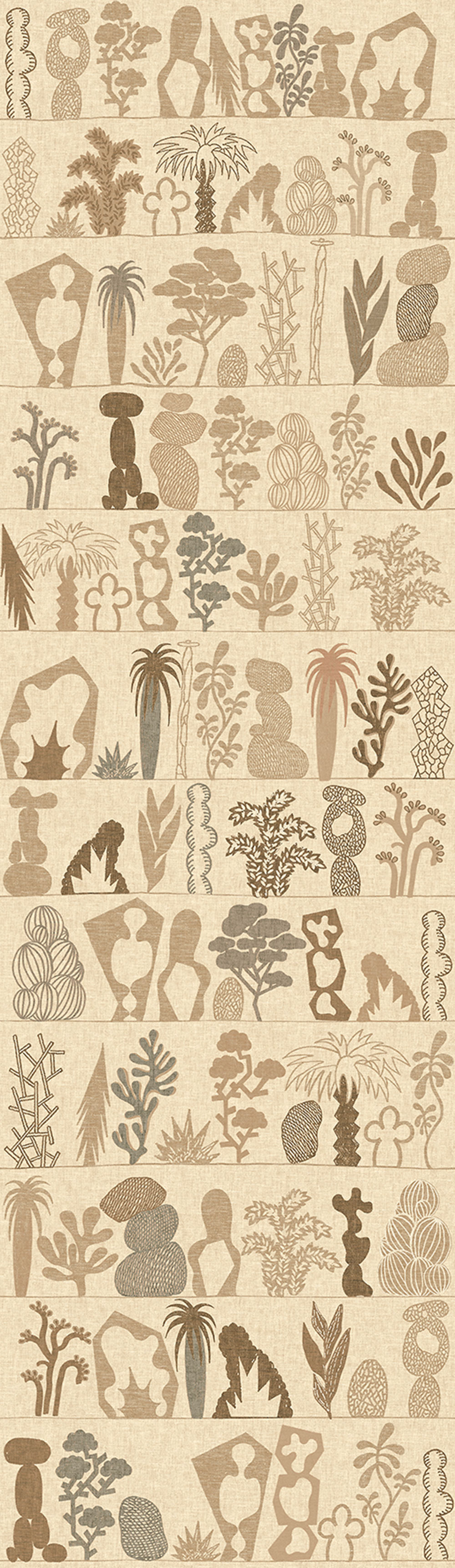 Vliestapete Wandbilder, beige, Pflanzen, DGJOY2011-260, Joy, Masureel